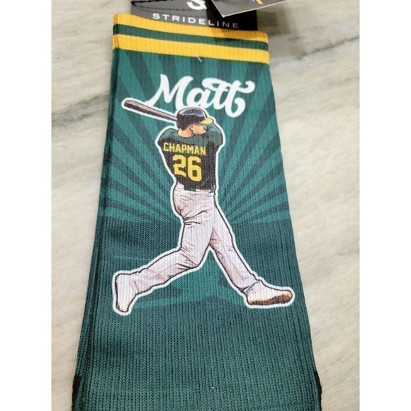 Strideline Matt Chapman 26 Premium Full Sub Retro Green NWT - Picture 3 of 6